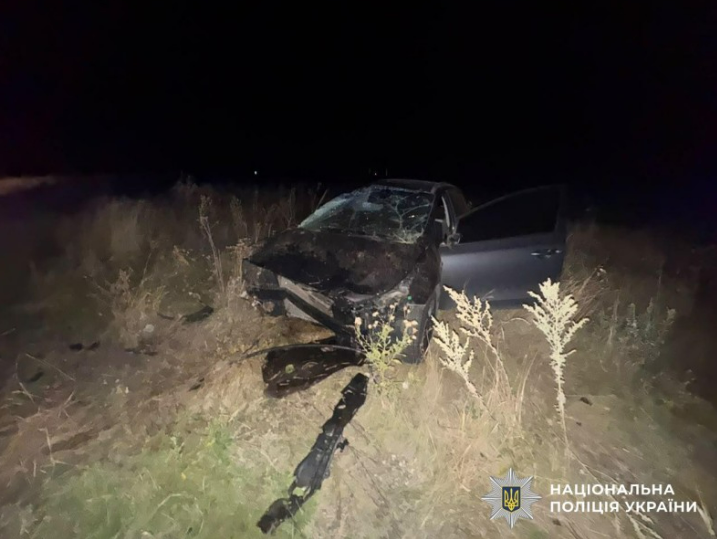 На Кiровоградщинi автiвка з’їхала у кювет: постраждала пасажирка