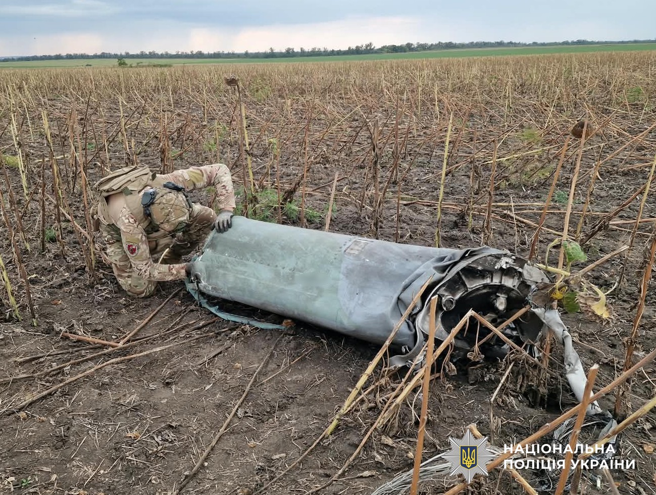 Ворожа ракета з двома боєголовками не здетонувала на Кіровоградщині