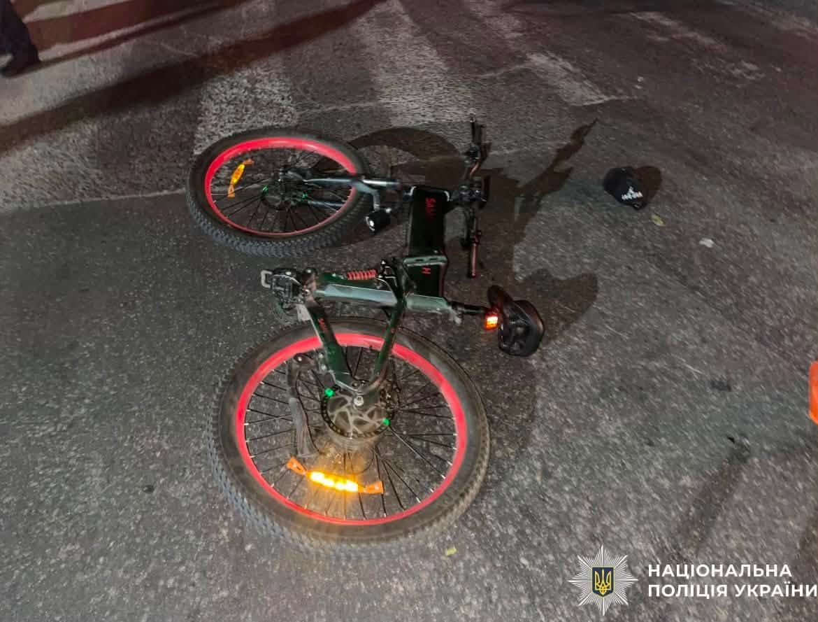 У Кропивницькому в ДТП постраждав водiй електровелосипеда