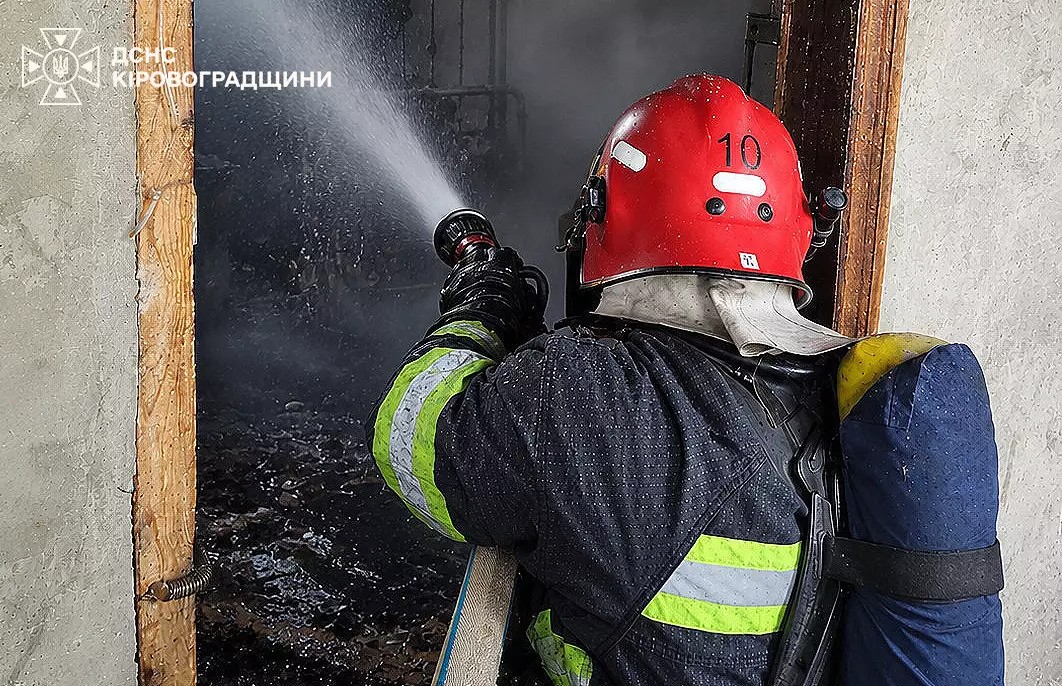 На Олександрійщині під час пожежі загинув чоловік